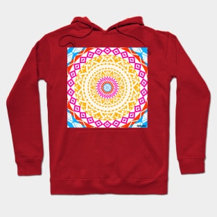 circle of mandala ecopop Hoodie